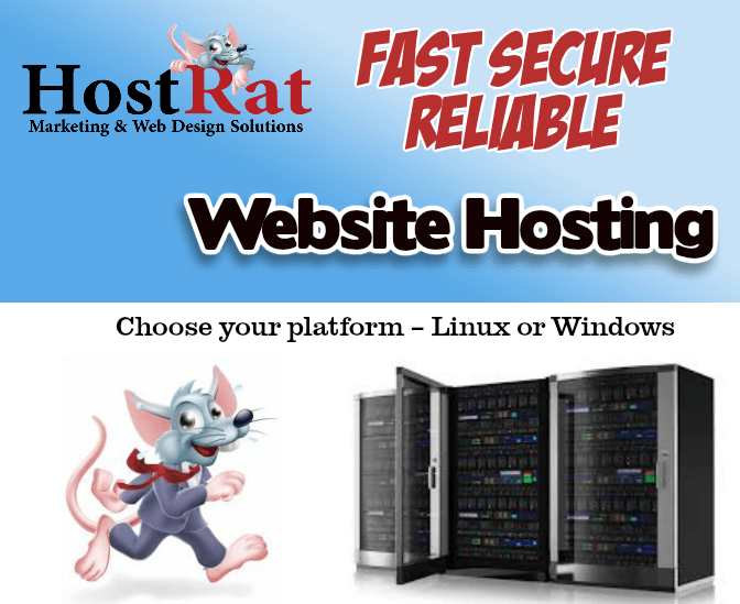 Fast, secure, reliable web hosting