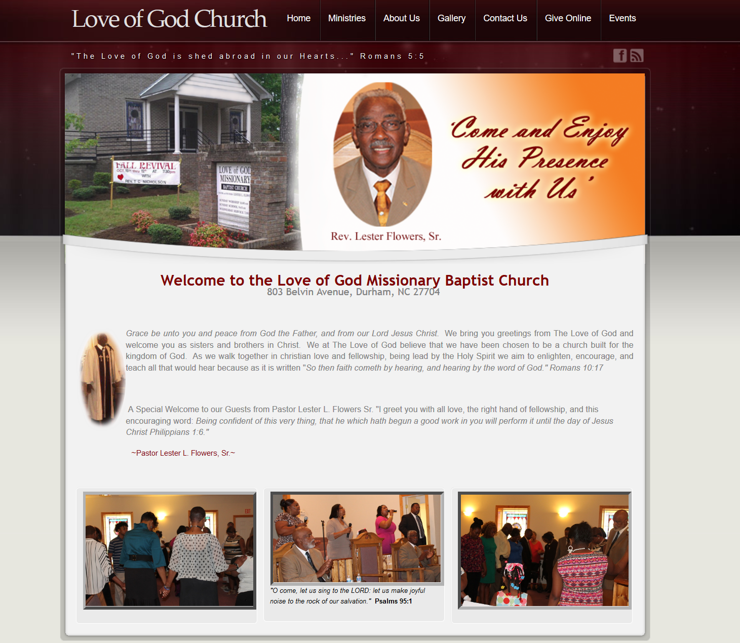 Love of God Missionary Baptist Church